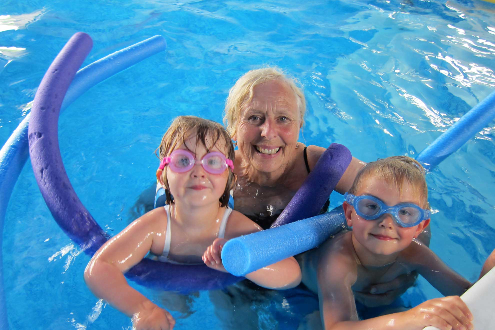 Bosinver's indoor pool is great for toddler friendly breaks in Cornwall all year round