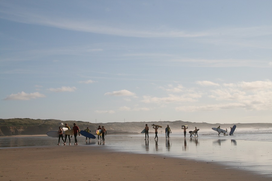 Many of Cornwall's beautiful beaches are just a short drive from Bosinver