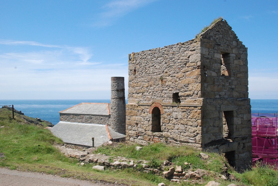 Levant Mine and Beam engine is situated near St Just in the far west of Cornwall