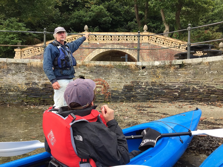 Encounter Cornwall run guided canoeing trips on the River Fowey suitable for families