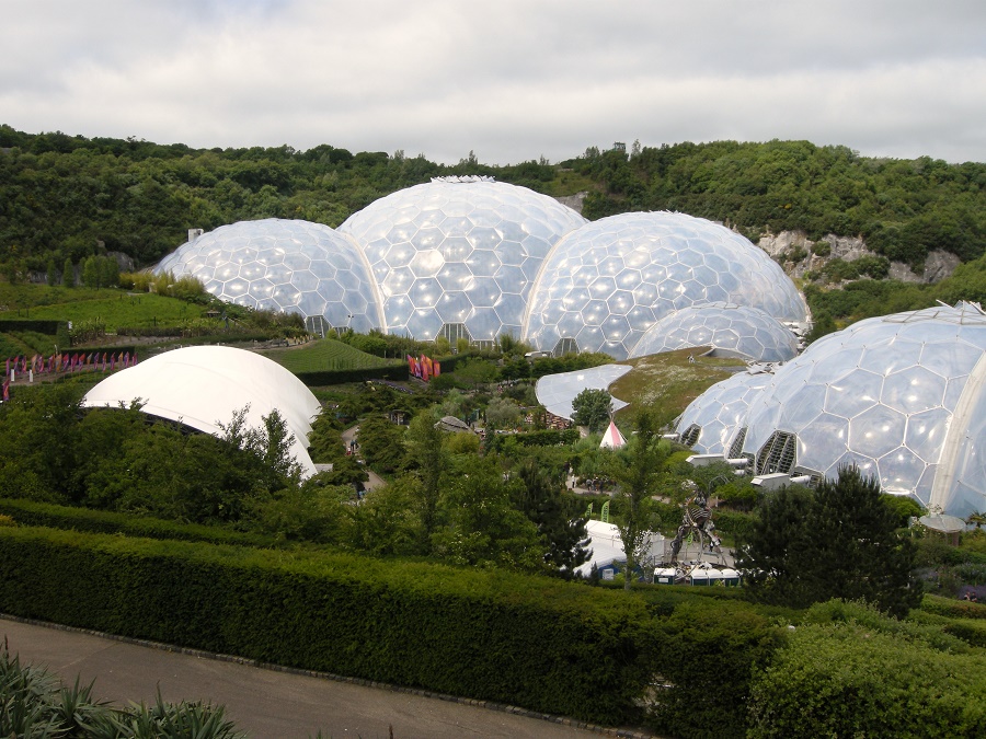 The Eden Project is one of many attractions you can visit during a locals' break at Bosinver