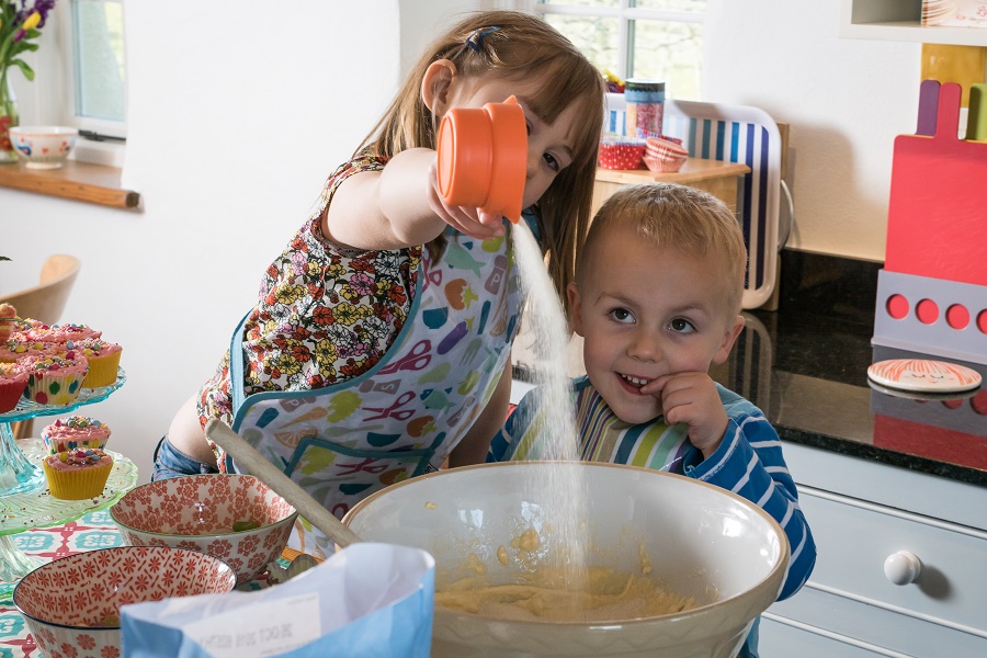 Baking is a great winter activity for the whole family
