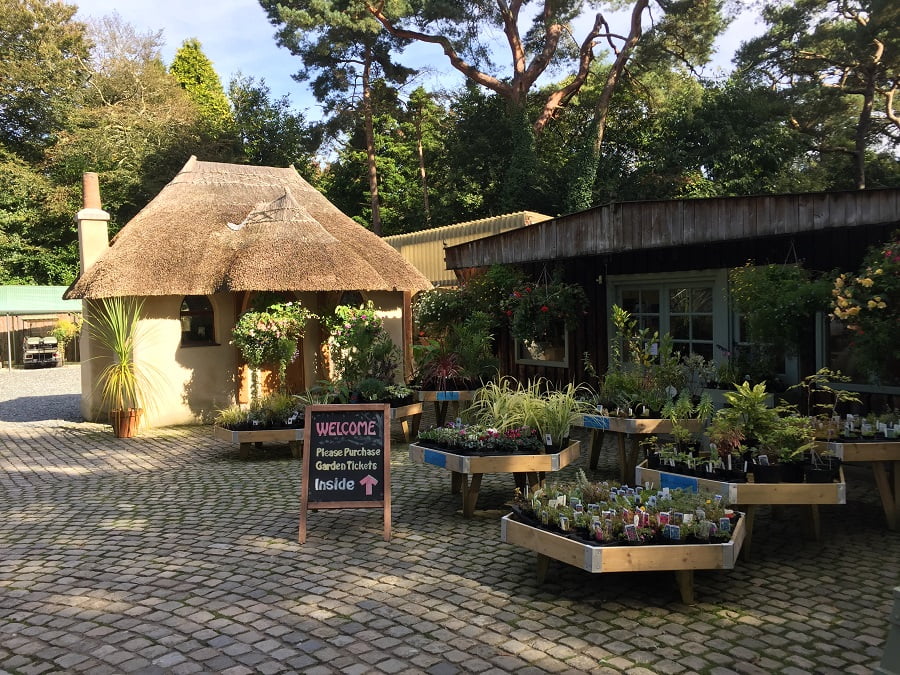 Picture of Pinetum Garden's entrance in Cornwall