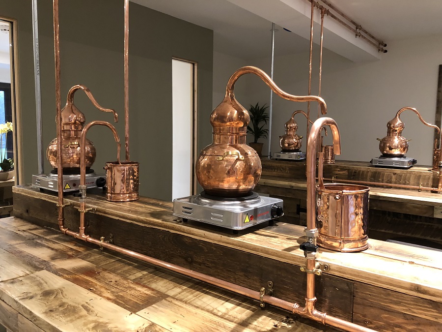 gin distillery tour cornwall