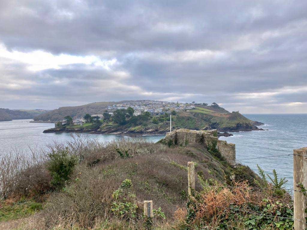 Coastal image of Fowey in Cornwall