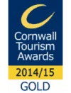 Cornwall Tourism Gold awards logo