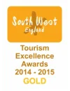SW England Tourism Excellence awards logo - gold