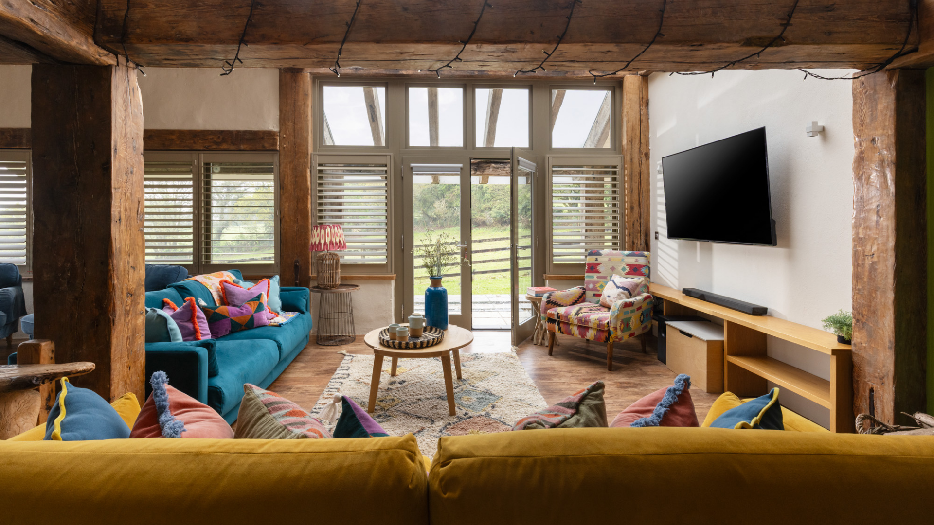 accessible lounge in lowen eco house