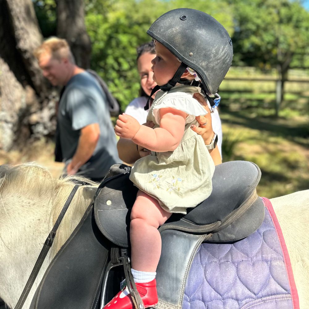 Pony Riding with Crystal